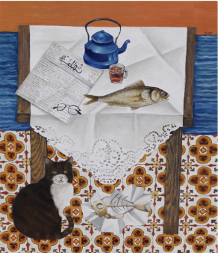 <span>“Yaffa”<br> Oil on canvas<br>65x85cm<br>2022</span><br>. contact us for price